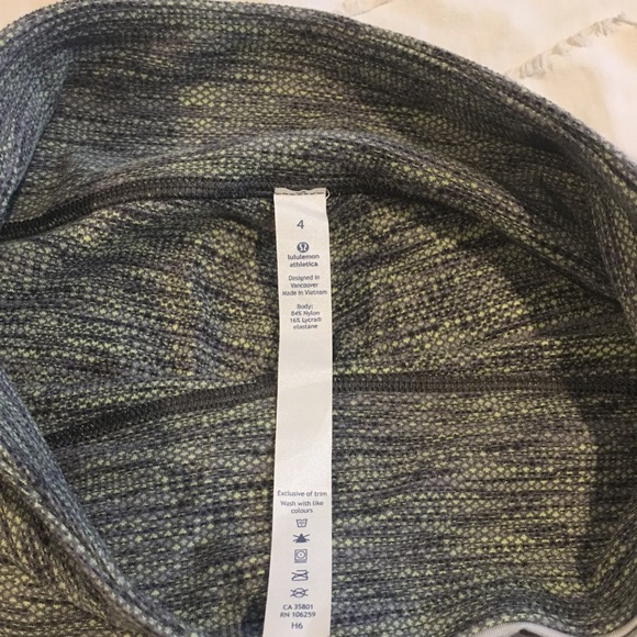 Lululemon wunder under mid-rise crop size *4 - Picture 3 of 3